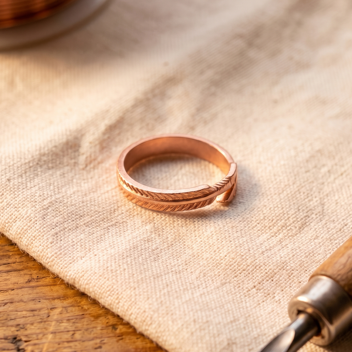 Anello in Rame Root di Elena