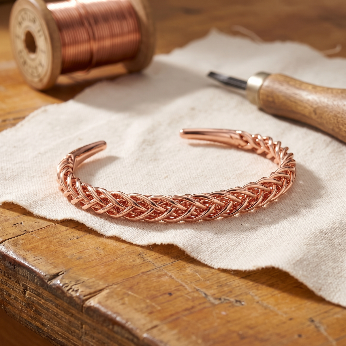 Bracciale in Rame Fox di Elena