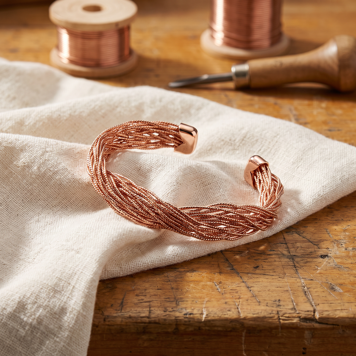 Bracciale in Rame Finch di Elena