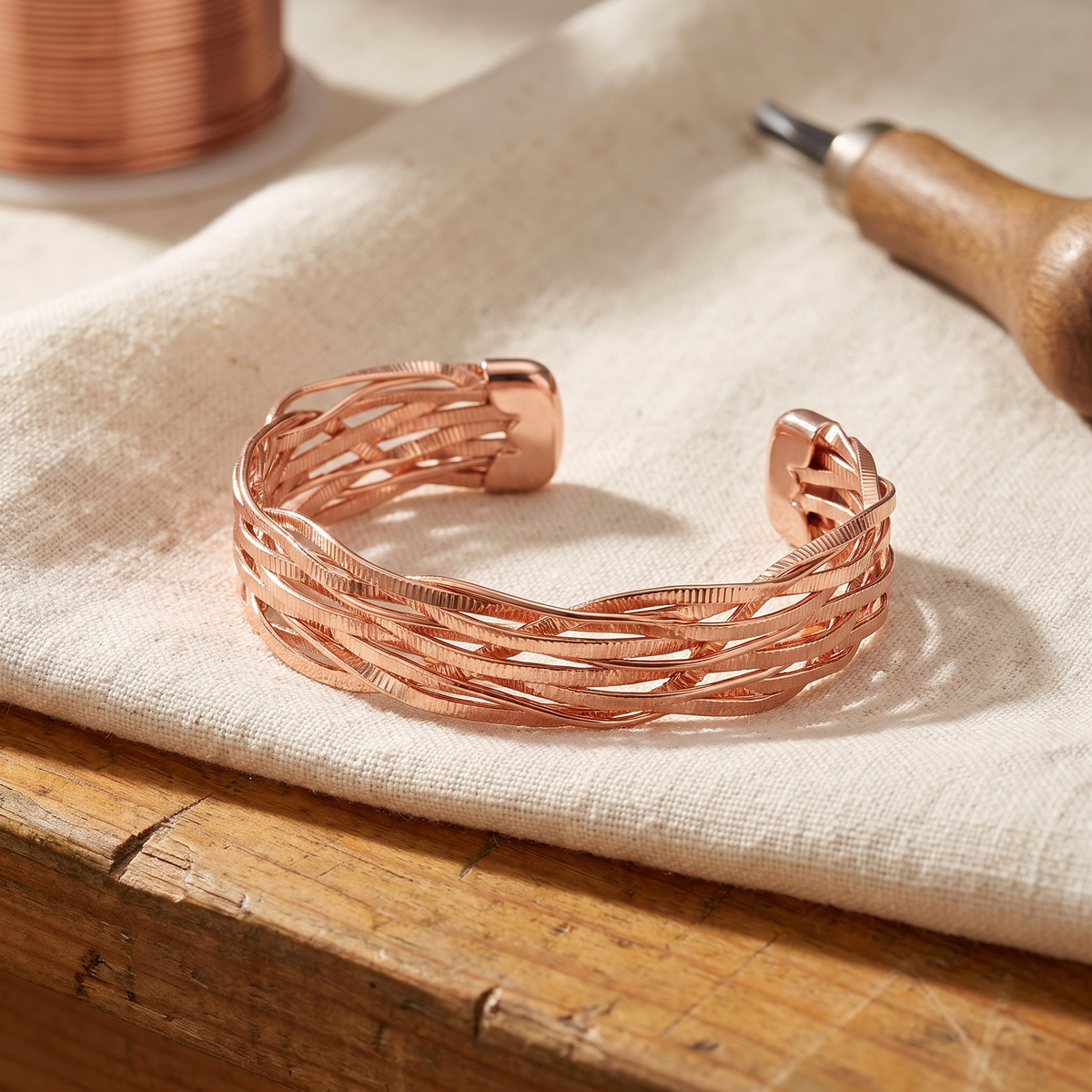 Bracciale in Rame Wisp di Elena