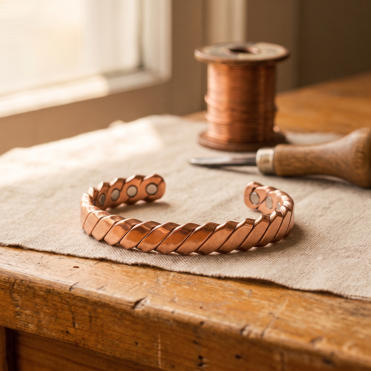 Bracciale in Rame Muschiato di Elena