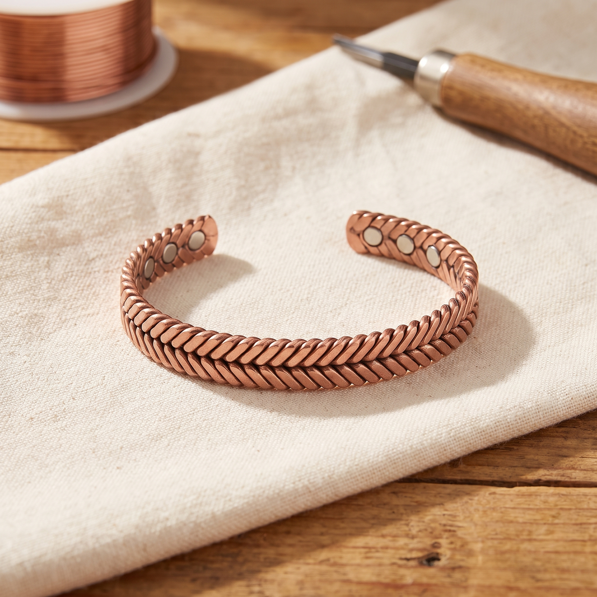 Bracciale in Rame Furze di Elena