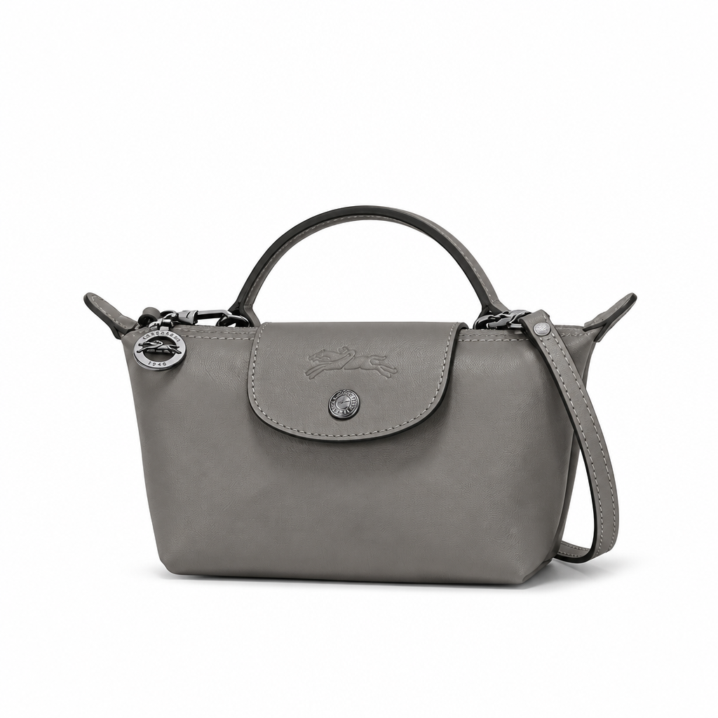 MINI BORSA IN PELLE | GRIGIO
