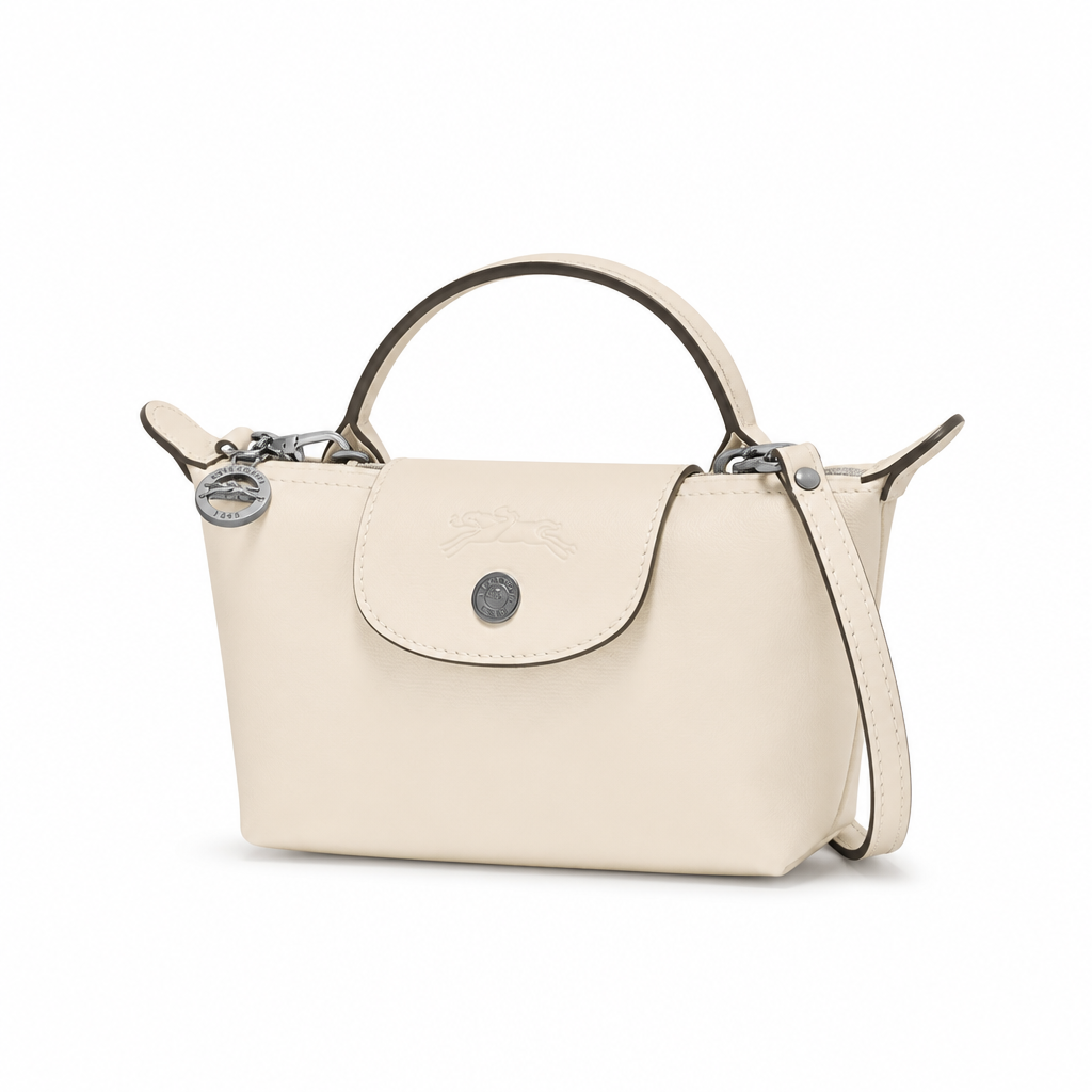 MINI BORSA IN PELLE | BIANCO