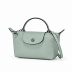MINI BORSA IN PELLE | BLU CHIARO