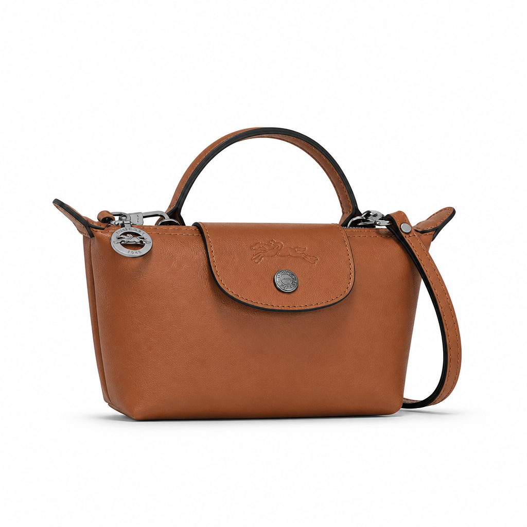 MINI BORSA IN PELLE | MARRONE