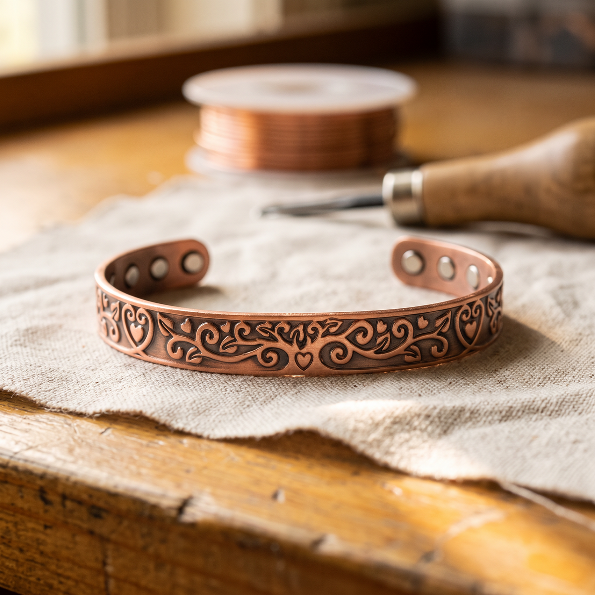 Bracciale in Rame Tide di Elena