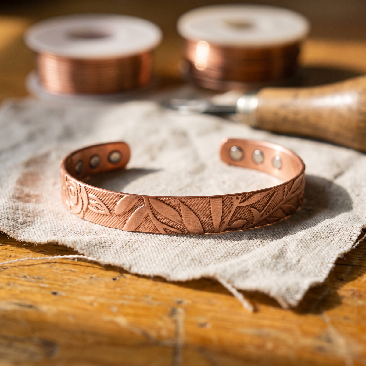 Bracciale in Rame Grove di Elena