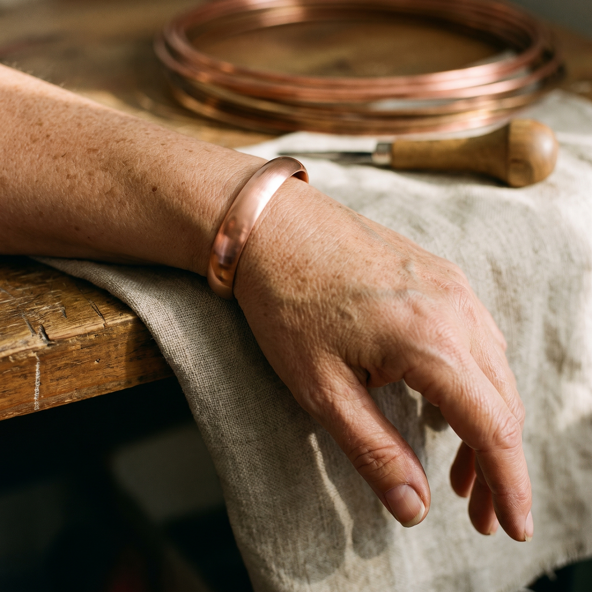 Bracciale in Rame Tide di Elena