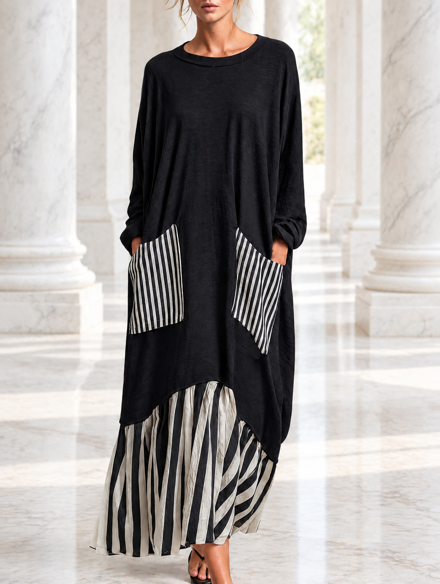 Beatrice | Vestito lungo oversize