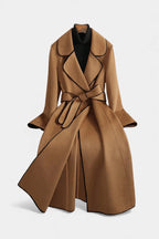 Marguerite | Cappotto lungo con cintura