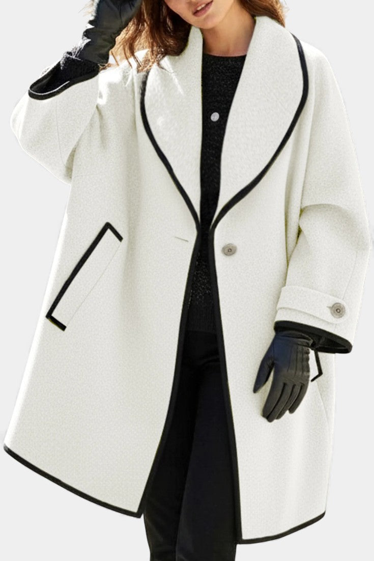 Maura | Cappotto Statement con Collo Largo