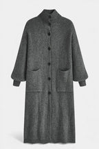 Amelie | Cappotto lungo con collo a rotondo