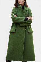 Cornelia | Cappotto lungo oversize doppiopetto