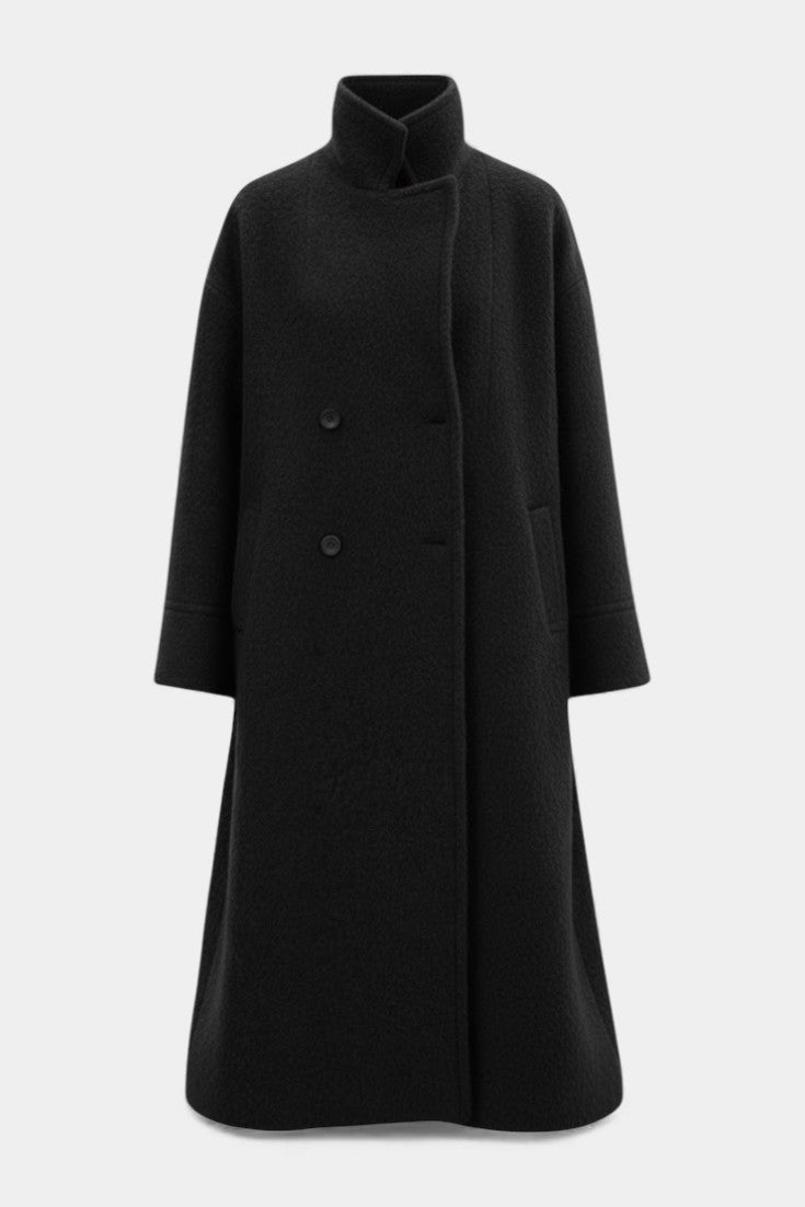Cornelia | Cappotto lungo oversize doppiopetto