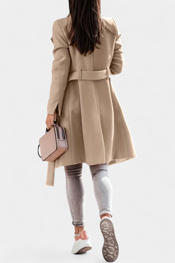 Odette | Cappotto lungo con cintura