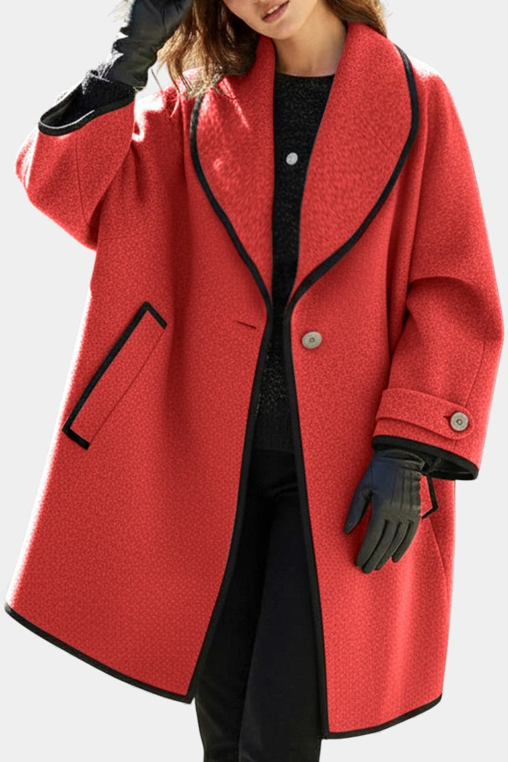 Maura | Cappotto Statement con Collo Largo
