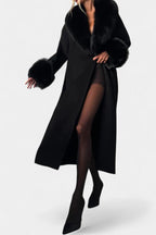 Genevieve | Cappotto lungo con cintura