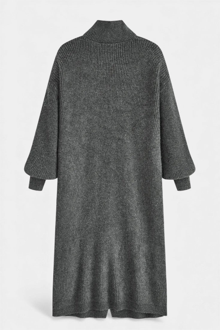 Amelie | Cappotto lungo con collo a rotondo
