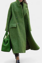 Cornelia | Cappotto lungo oversize doppiopetto