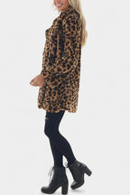 Nadine | Cappotto lungo con cappuccio in peluche
