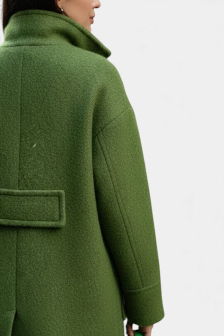 Cornelia | Cappotto lungo oversize doppiopetto