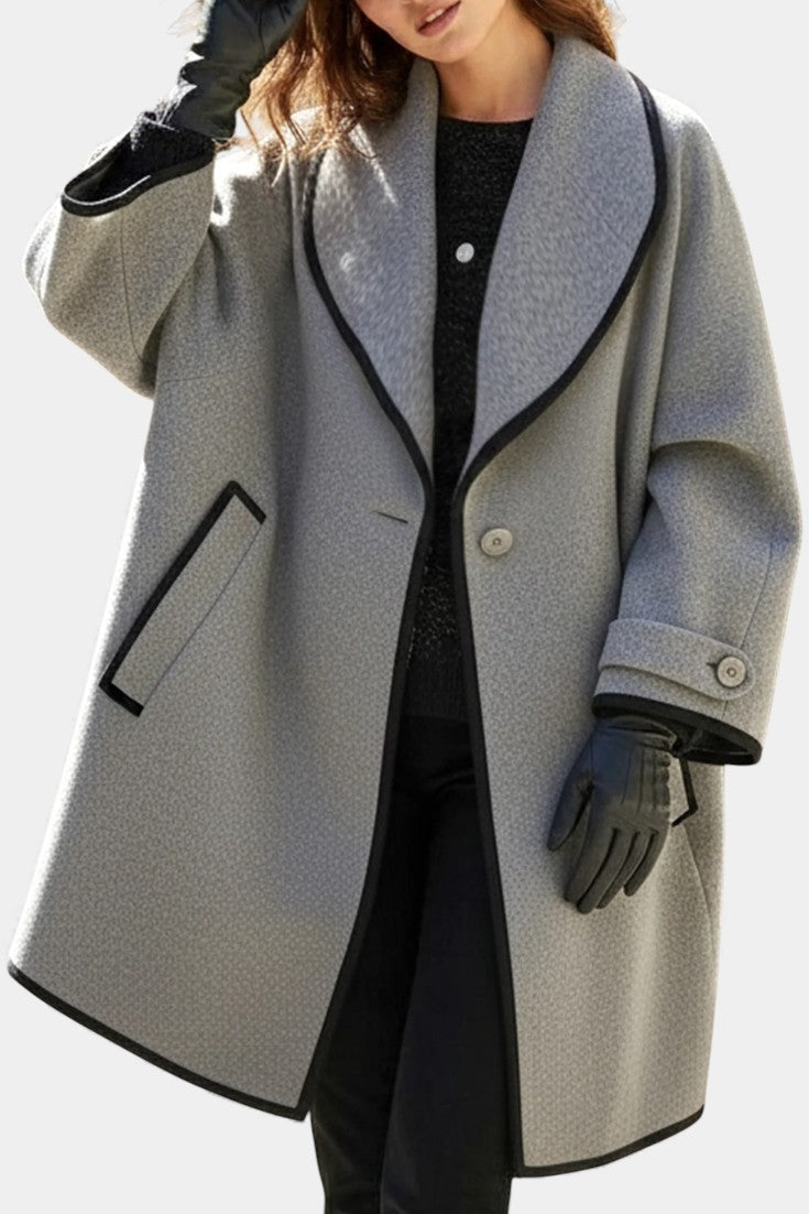 Maura | Cappotto Statement con Collo Largo