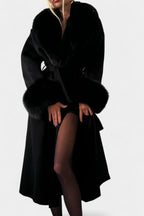 Genevieve | Cappotto lungo con cintura