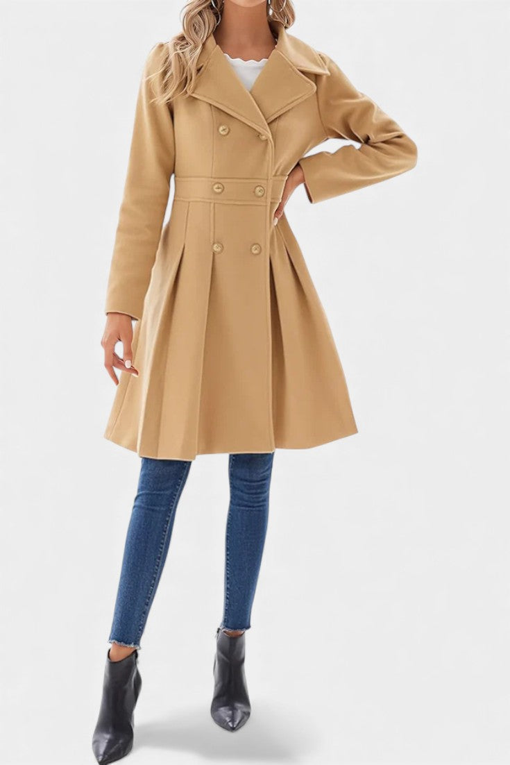 Ottilie | Cappotto A-Line Doppiopetto