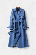 Guinevere | Cappotto Trench Doppiopetto con Cintura