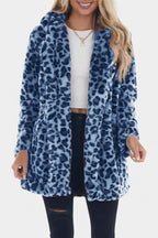 Nadine | Cappotto lungo con cappuccio in peluche