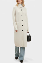 Amelie | Cappotto lungo con collo a rotondo