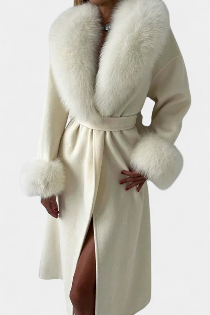 Genevieve | Cappotto lungo con cintura