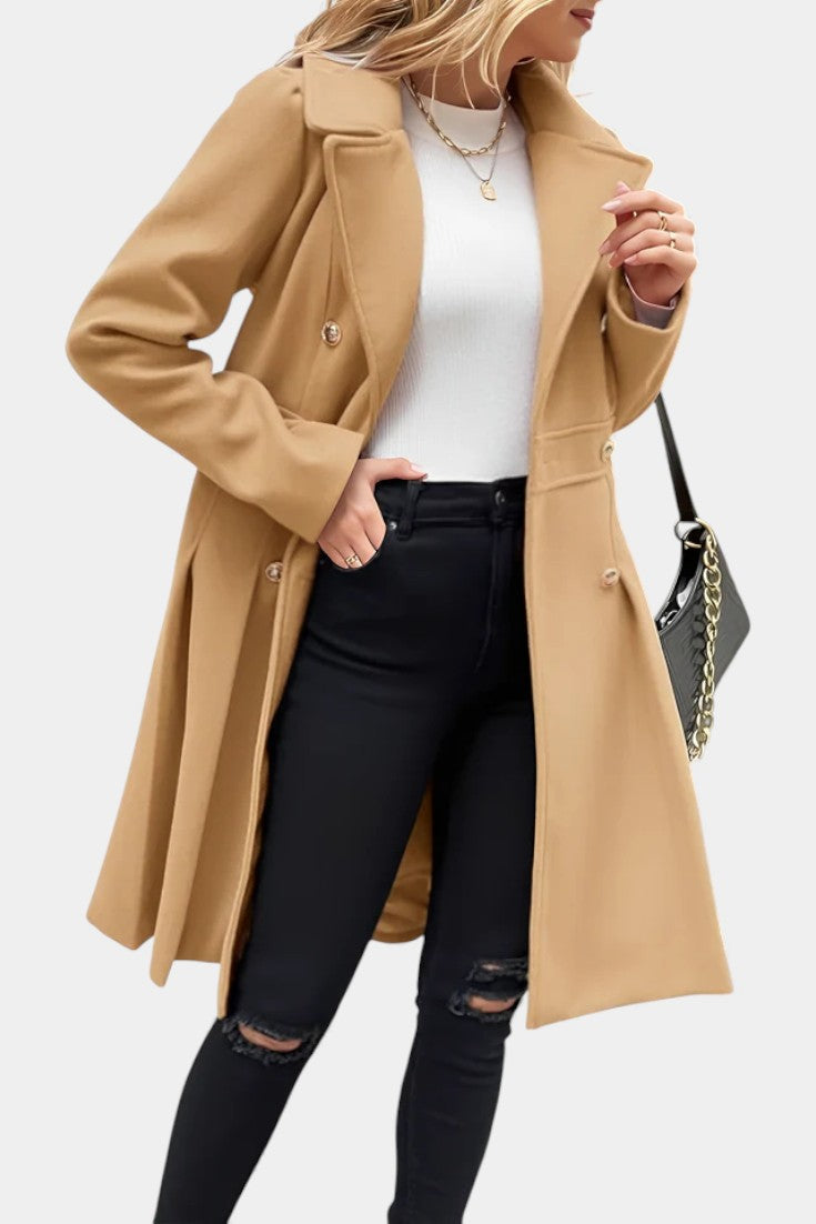 Ottilie | Cappotto A-Line Doppiopetto