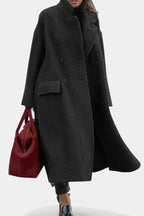 Cornelia | Cappotto lungo oversize doppiopetto