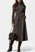 Marlowe | Cappotto Lungo Western con Cintura