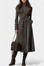 Marlowe | Cappotto Lungo Western con Cintura