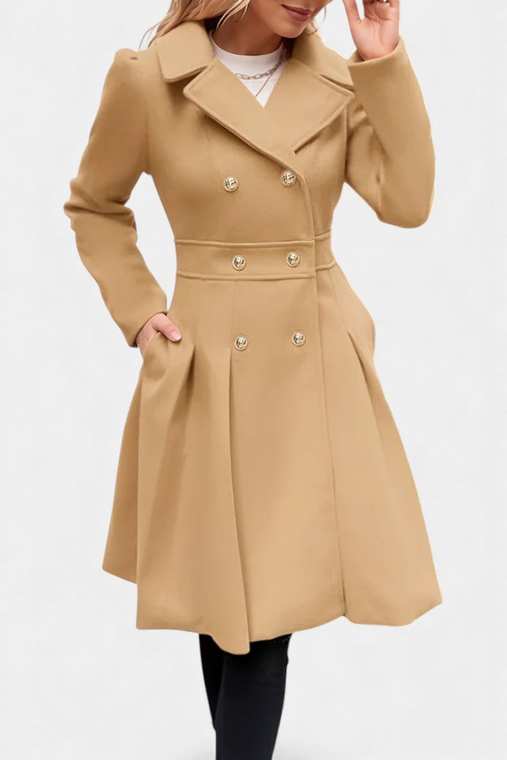 Ottilie | Cappotto A-Line Doppiopetto
