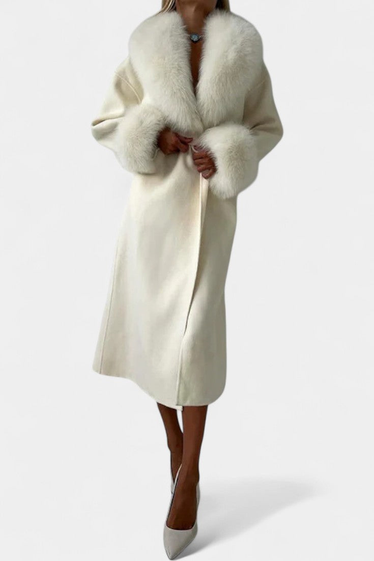 Genevieve | Cappotto lungo con cintura
