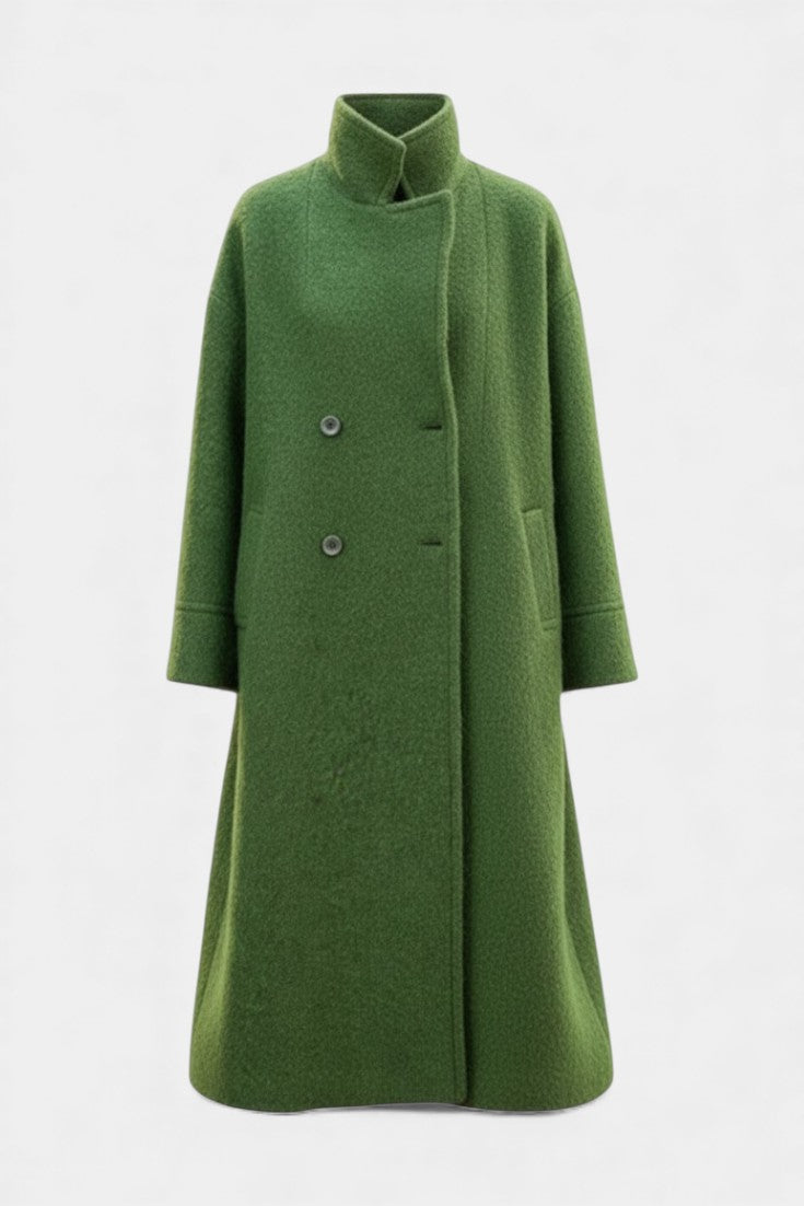 Cornelia | Cappotto lungo oversize doppiopetto