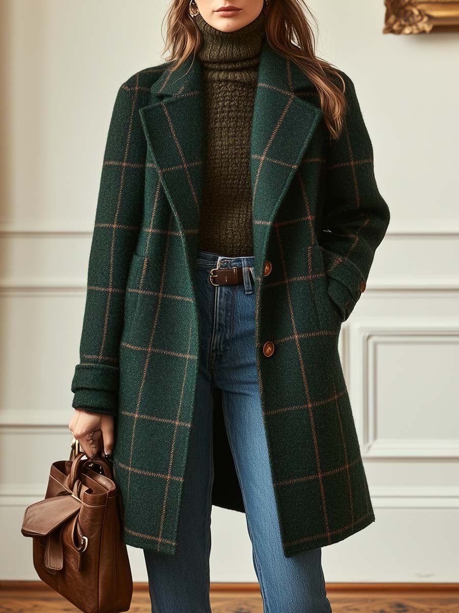 Edith | Il Cappotto a Quadri