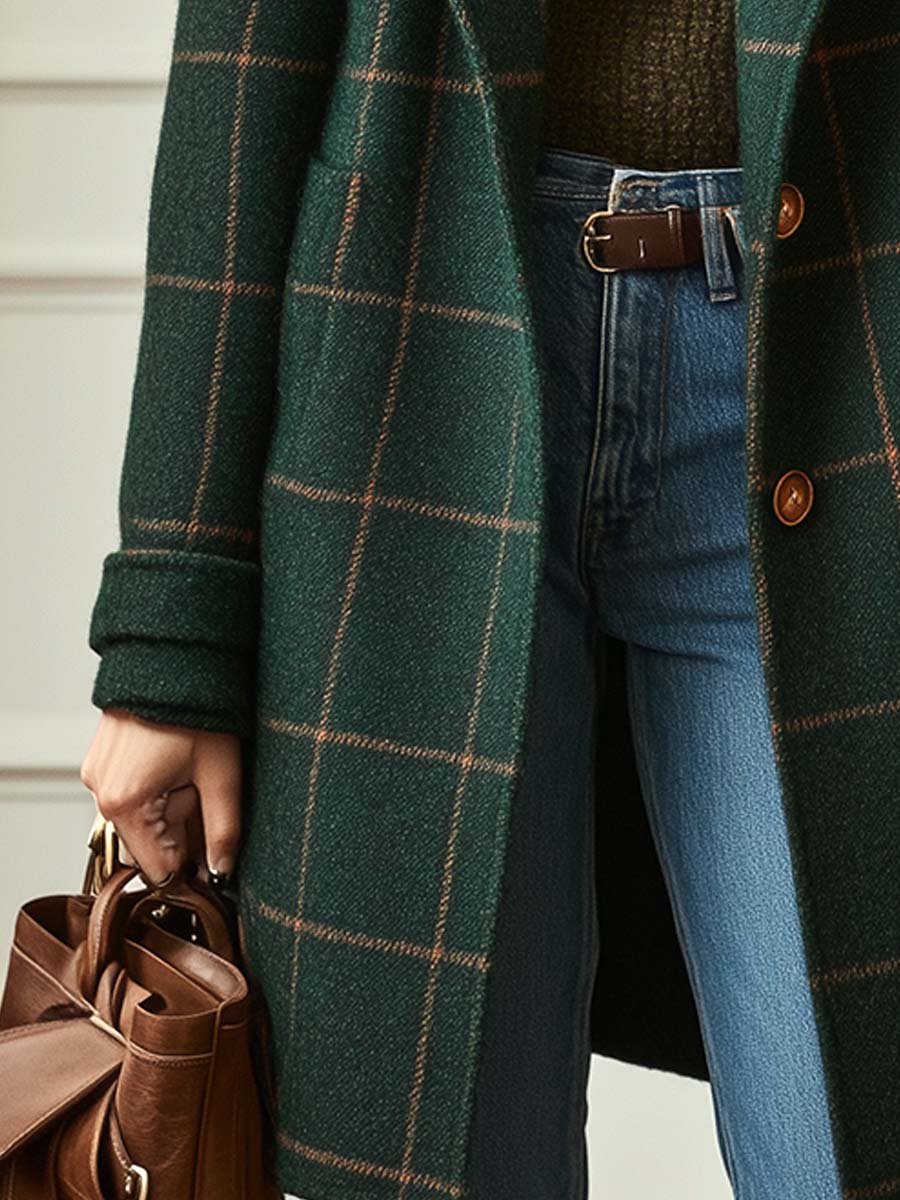 Edith | Il Cappotto a Quadri