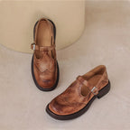 Verda | Ballerine Mary Jane in Pelle Vegan