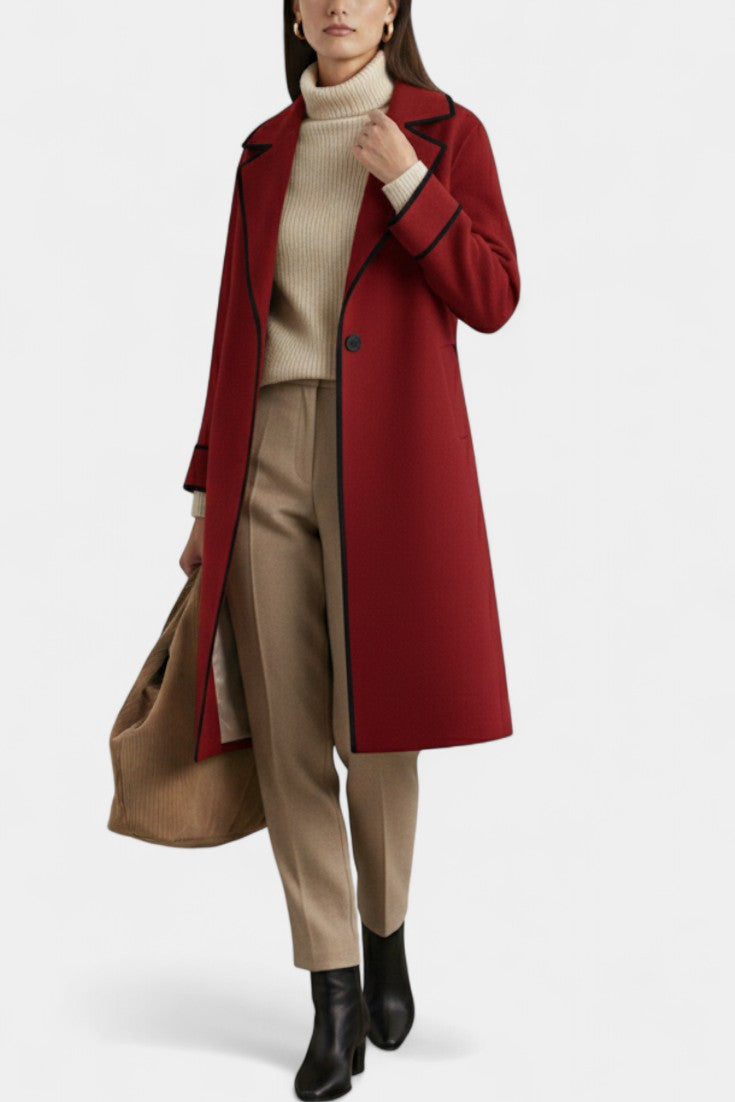 Maura | Cappotto Statement con Collo Largo