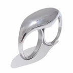 Anello Doppio in Oro Senza Tempo
