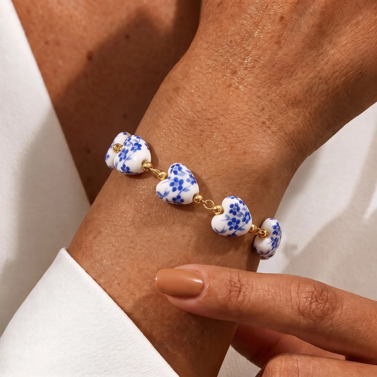 Bracciale Cuore di Ceramica