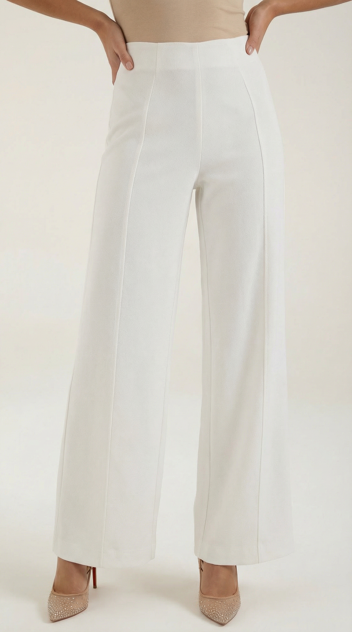 Pantaloni Baggy Brooke a Vita Media