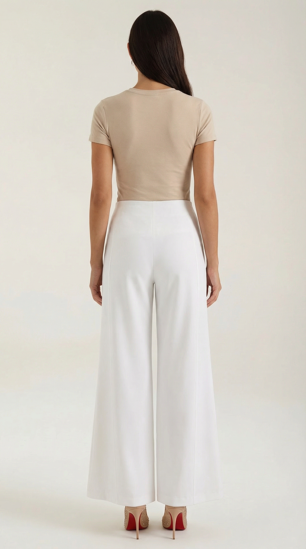 Pantaloni Baggy Brooke a Vita Media