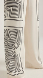Pantaloni Jude Graphic a gamba larga