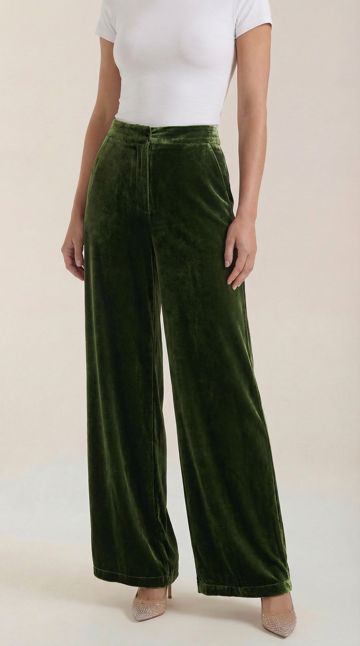 Nadine Pantalone Largo di Velluto